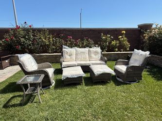 Outdoor rattan chair sofa