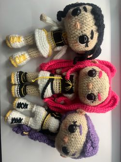 Crochet Kpop Demon Hunters 💜🩷🖤