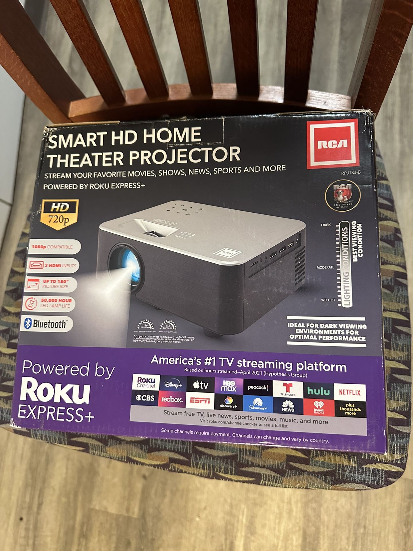 Roku Theater Projector