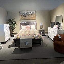 4PC Queen Bed Room Set