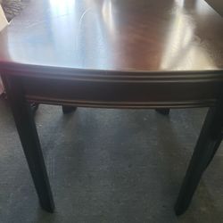 Wood Side Table 