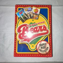 The Bad News Bears: Triple Play Collection DVD Set - Factory Sealed