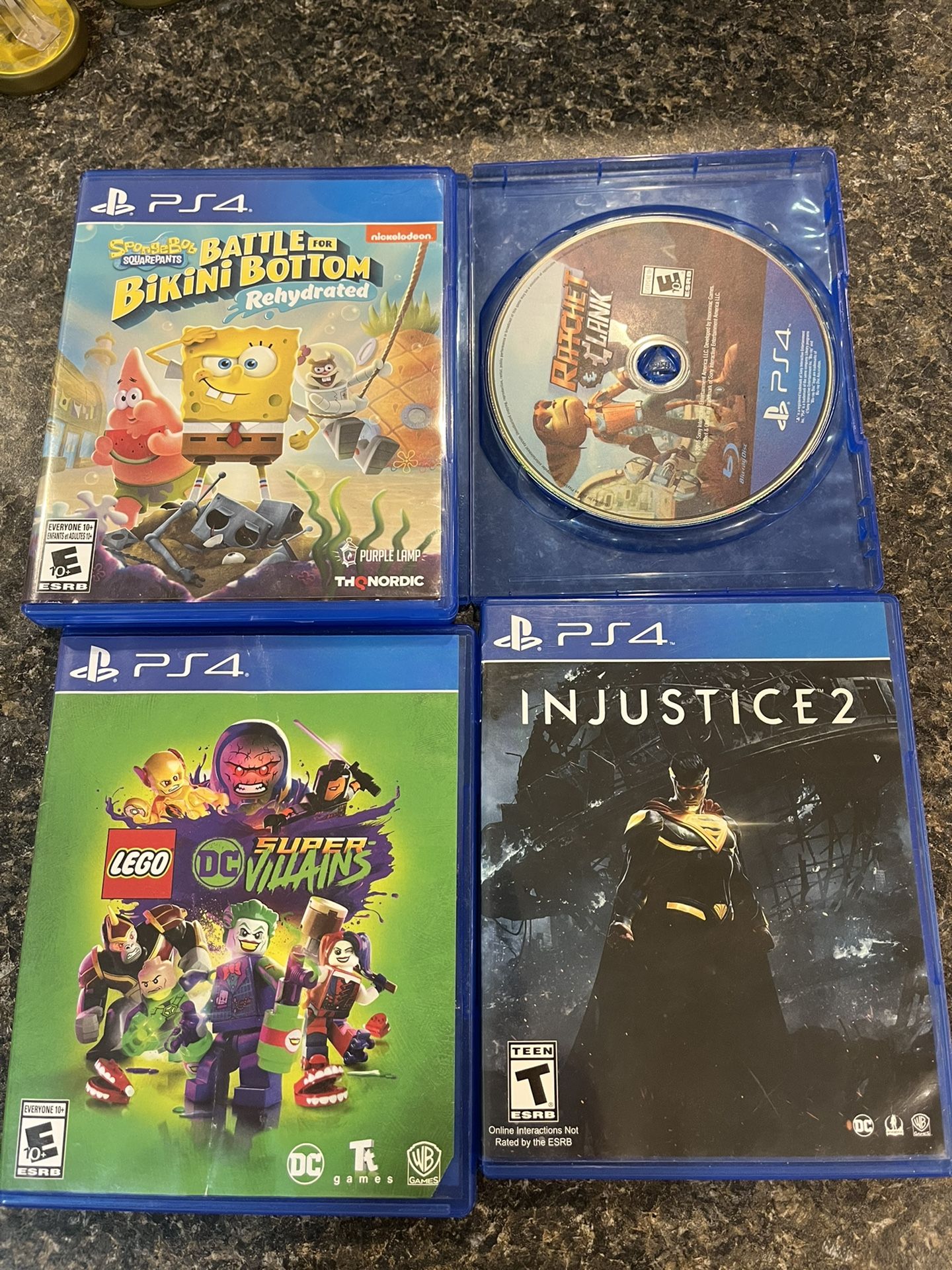 PlayStation 4 Game Lot 