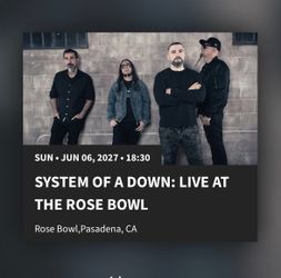 System of a Down Tickets 06/06