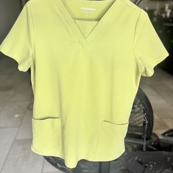 Figs - S Light Green Scrub Set