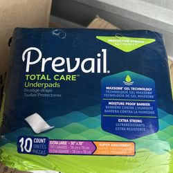 Prevail Underpads Protection Size XL - $5.00