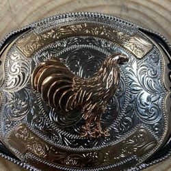 Nueva Hebilla Vaquera De Alpaca 