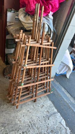 Seven trellises for outside Seven trellises for outside