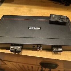 POWERFUL KICKER AMP KXA2400.1 2400 Rms With Wireless Bass Knob