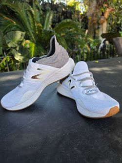 New Balance White Running Sneakers