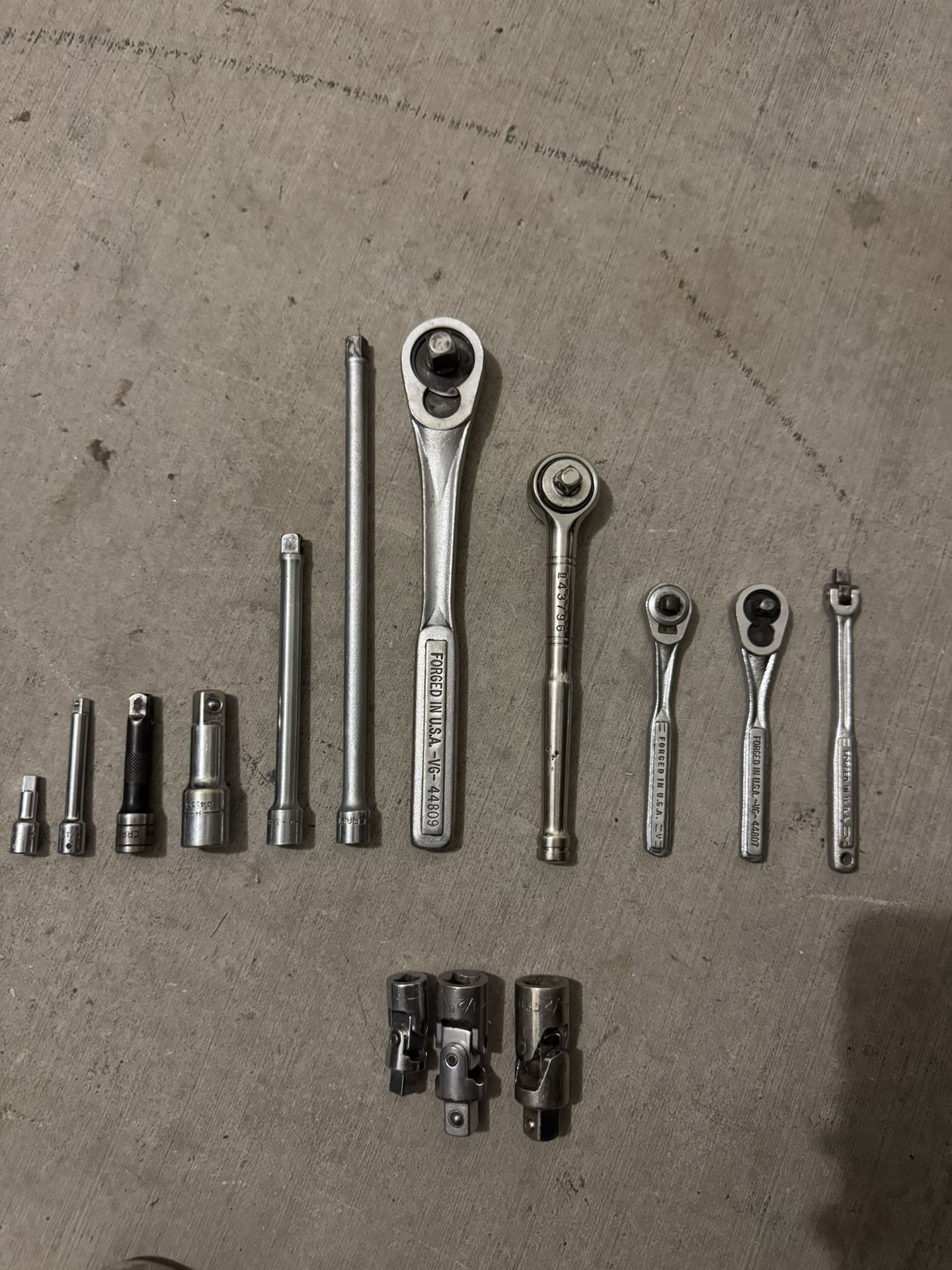 Vintage Craftsman USA Tools Lot