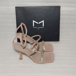 Marc Fisher Sandals Heels Ankle Strap. New In Box. Size 8.5 Women's Shoes. Retail $150