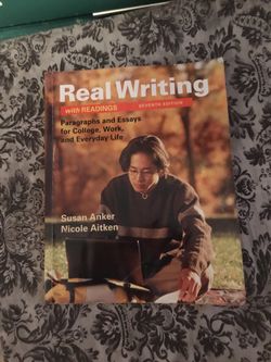 Real Writing English 35 Rio hondo text book