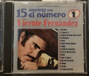 Vicente Fernandez CD El Numero Uno VIVA MEXICO