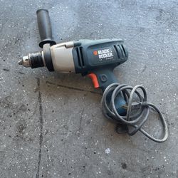 Black and Decker Corded Drill