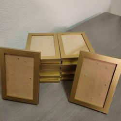 4x6 Gold Photo Frames (20)