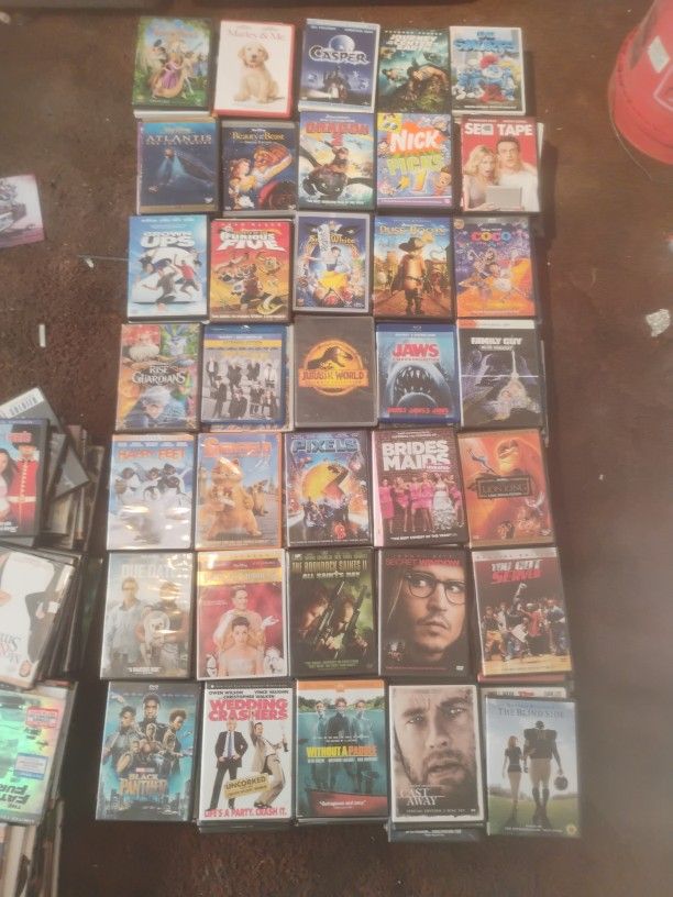 Various DVD's And Blu-ray!