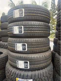 225/65/17 continental 4 New tires installation and balance 50,000 Miles Warranty