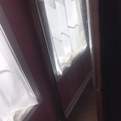 Large Mirror W/jewelry Storage On Inside 