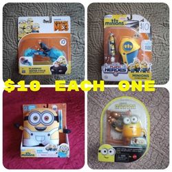 DESPICABLE ME (MINIONS) TOYS 👆PRICE IS FOR EACH👆
