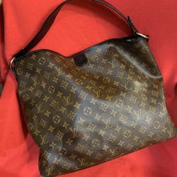 Authentic Louis Vuitton upcycled delightful GM in good condition