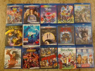 Blue rays $ 4 dollars each