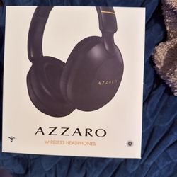 Luxury Brand Azzaro Wireless Headphones – New & Sealed