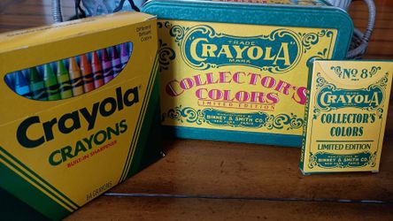 Crayola crayons collectors limited edition 1991