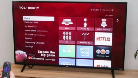 43” Roku smart TV . Brand new .