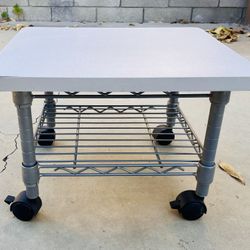 Rolling Cart/Printer Stand For Under Desk