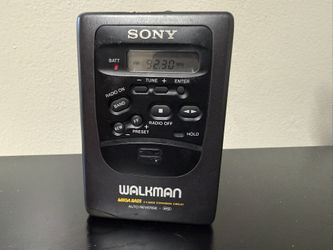 Walkman WM-FX52 Tape Deck For Parts - Working Radio