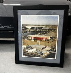City Of Champions Wood Framed Photo