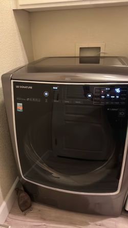 LG washer, and dryer
