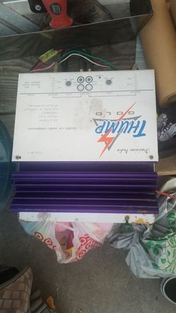 Thump gold amplifier 400 watt