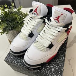 Jordan 4 Red Cement 