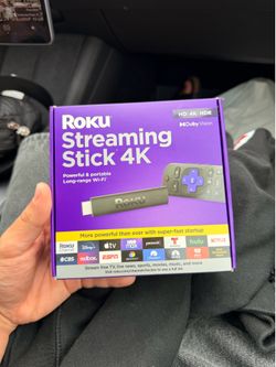 Roku streaming stick 4k