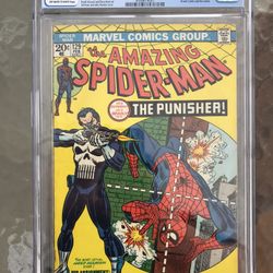 Amazing Spider-Man #129 (1974) CGC 4.5 — O/w to White; 1st Punisher & Jackal 