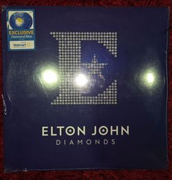 ELTON JOHN - Diamonds NEW 2xLP DIAMOND BLUE VINYL RECORD SEALED