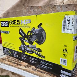 Ryobi ONE+ HP 18V Brushless Cordless 10 in. Sliding Compound Miter Saw Kit with 4.0 Ah HIGH PERFORMA