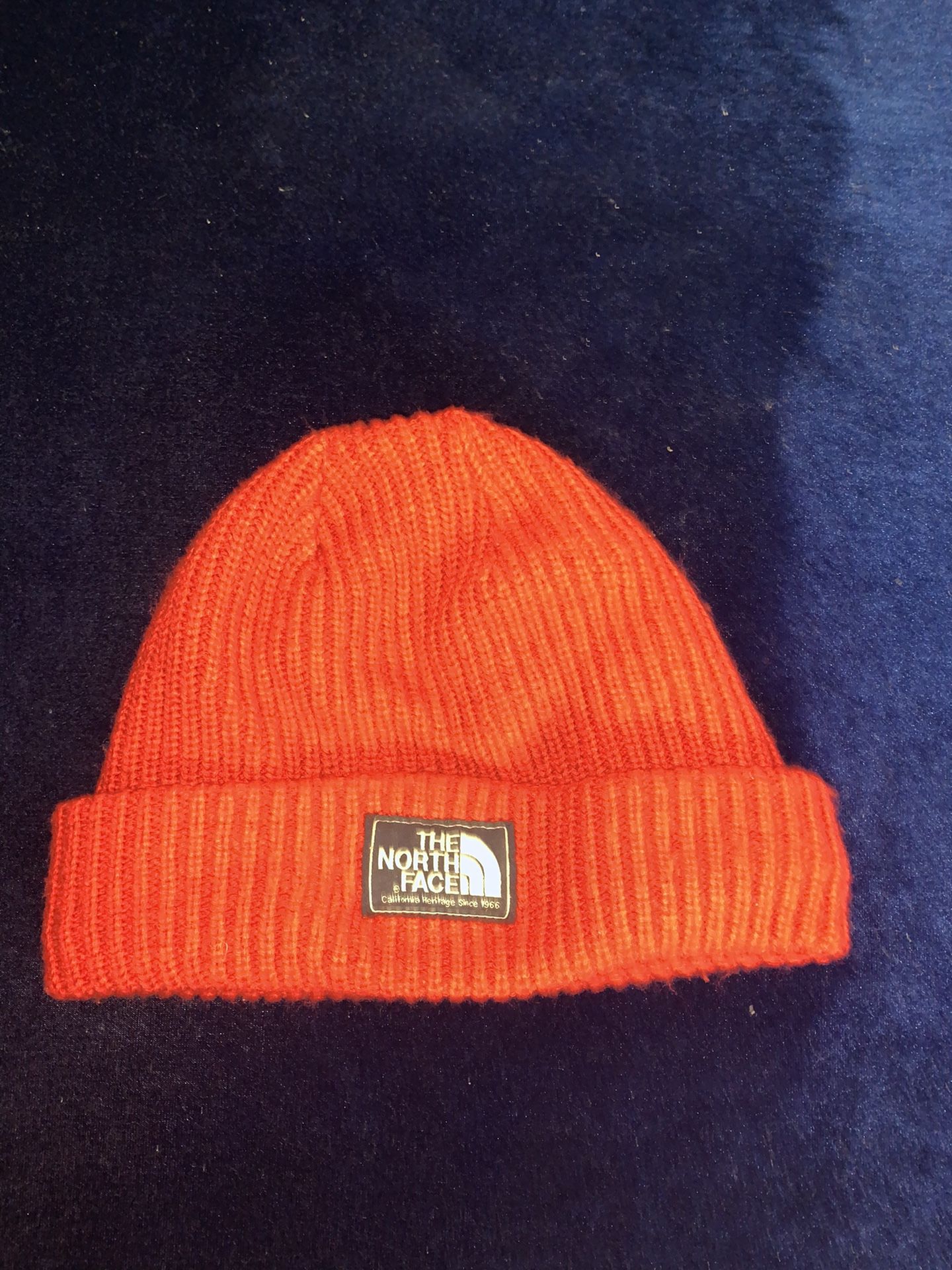 TheNorthFace Red Fisherman Beanie