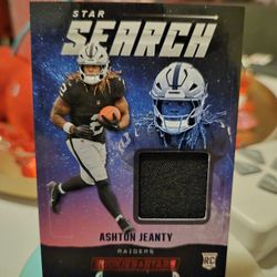 Ashton Jeanty Star Search Mem Patch