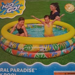 Floral Paradise Play Pool