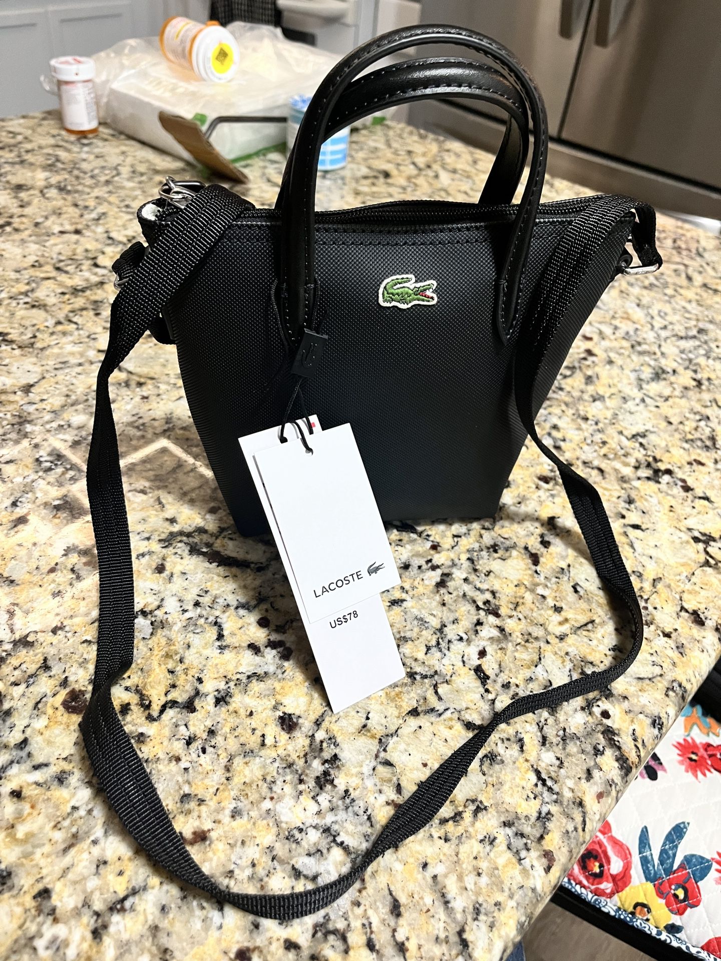 Lacoste Women's L.12.12 Concept Petit Zipper Crossbody Bag for Sale in San  Antonio, TX - OfferUp