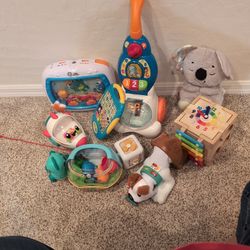 Variety Of Baby Toys