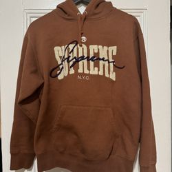 Supreme Embroidered Chenille Hoodie