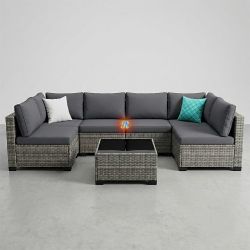 Patio Furniture Outdoor Sectional Set