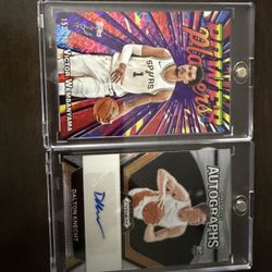 Basketball Signature And Numbered Card 