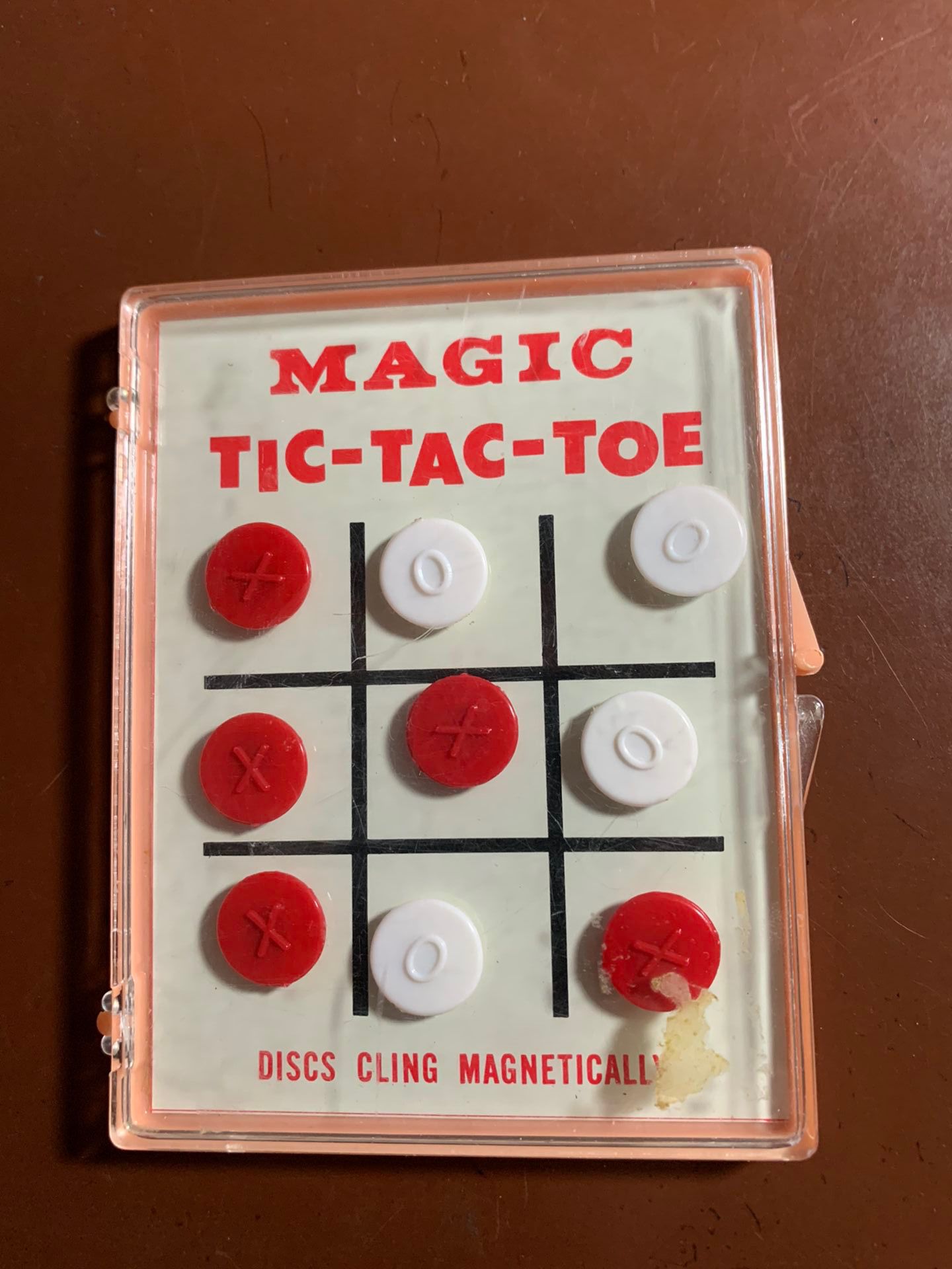 Games For The Car..keep the kids Busy😀 Magnetic Tic-Tac-Toe Game In Plastic Box And Mini Rubik’s Cube 11/2” In Plastic Case