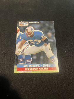 Mike Munchak Card
