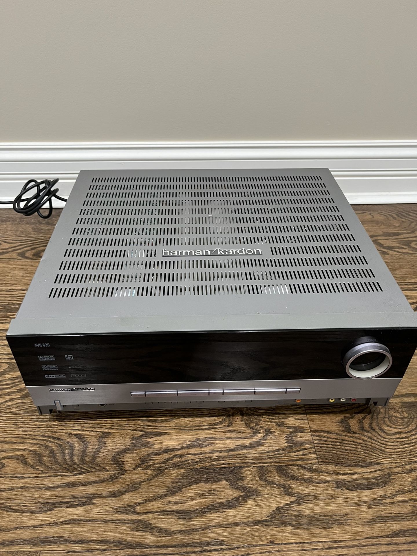 Harman Kardon Receiver AVR 630 Surround Sound 7.1 Home Theater Audio For Parts